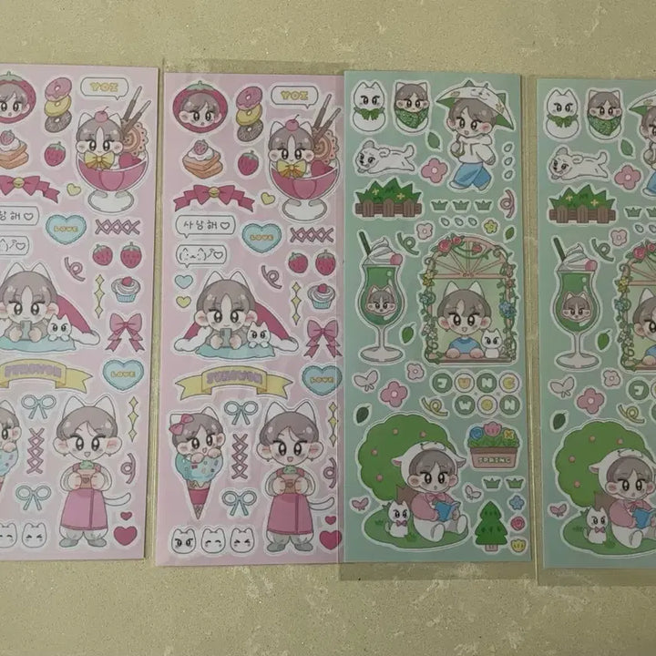 [BUNJANG] ENHYPEN Jungwon Sticker Set ChinaBar / 엔하이픈 JUNGWON 양정원 스티커 세트  ChinaBar