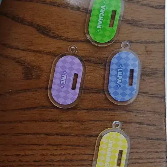 [BUNJANG] ISEGYE Idol Acrylic Ring Keyring Set / 이세페 아크링 키링 세트 판매합니다