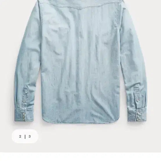 [BUNJANG] RRL Chambray Western Shirt L / RRL 더블알엘 샴브레이 웨스턴 셔츠 L