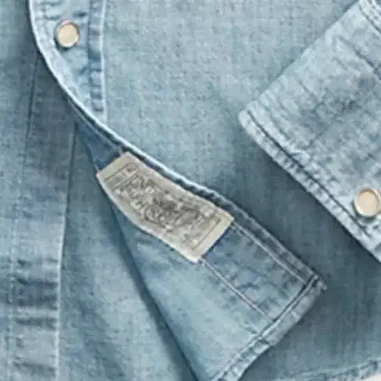 [BUNJANG] RRL Chambray Western Shirt L / RRL 더블알엘 샴브레이 웨스턴 셔츠 L