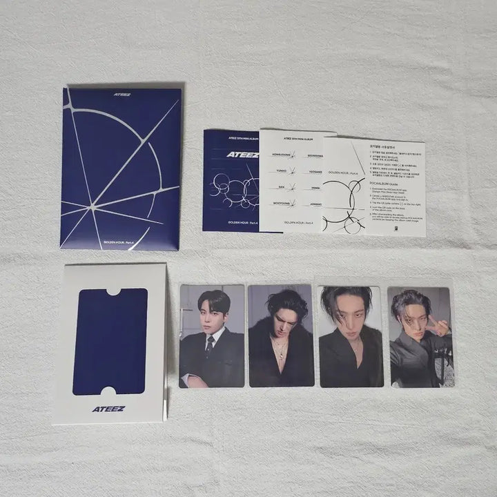 [SOLD OUT] 에이티즈 골든아워 part.4 포카앨범(DIARY.ver) 민기 세트