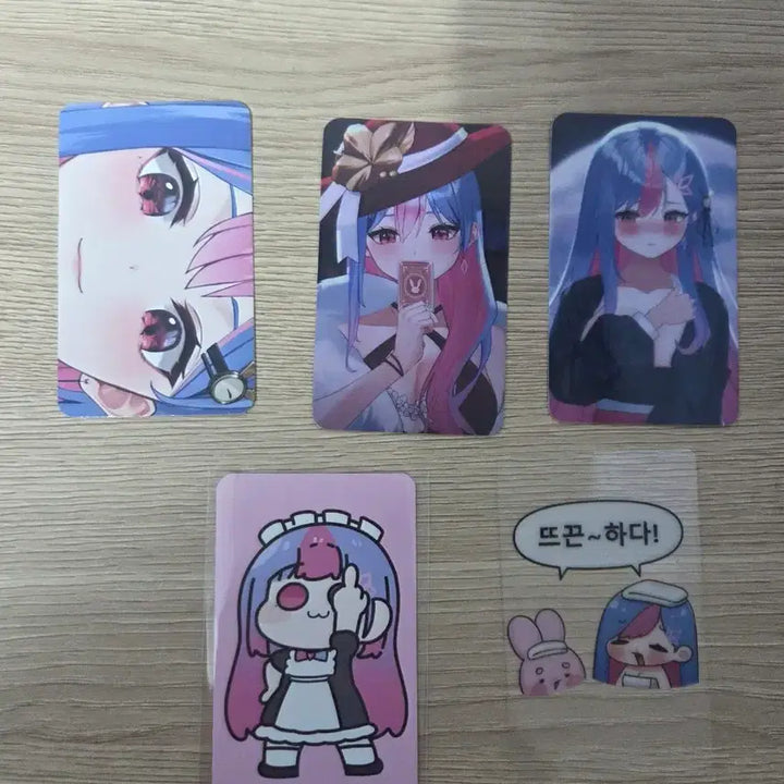 [BUNJANG] Over The Wall Love Dia Glacier You Photocard Goods / 오버더월 러브다이아 빙하유 포토카드 굿즈
