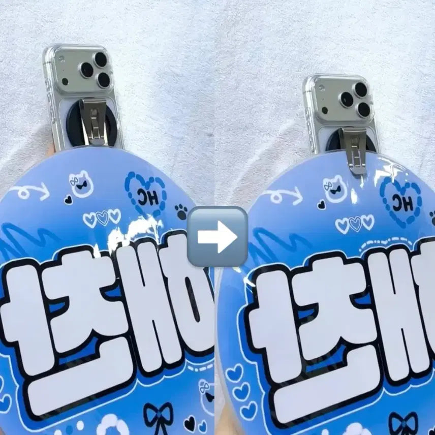 [BUNJANG] Magnetic GripTok for Uchiwa / 우치와 핸드폰 거치 그립톡 맥세이프