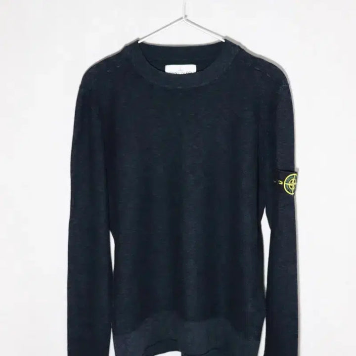 [BUNJANG] Stone Island Wool Knit Sweater / [L] 스톤아일랜드 울 니트