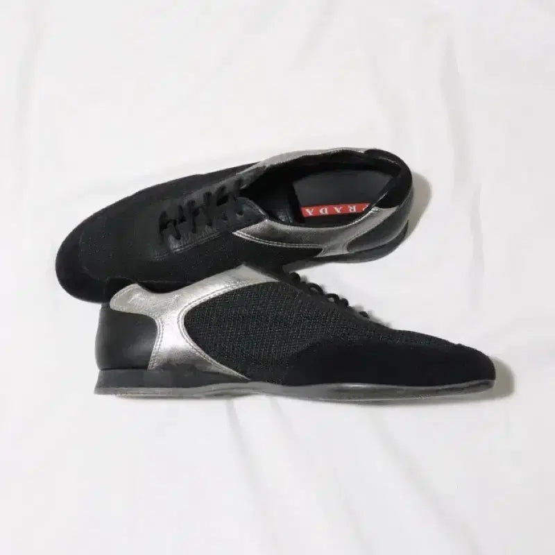 [BUNJANG] Prada Sport Leather Nylon Sneakers / [39] 프라다 스포츠 레더 나일론 스니커즈