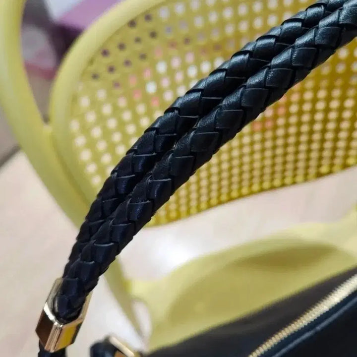 [BUNJANG] Michael Kors Black Leather Shoulder Bag / 마이클 코어스 블랙 가죽 숄더백(새상품)
