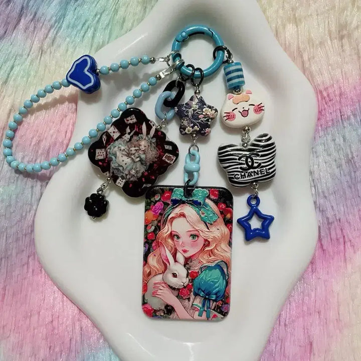 [BUNJANG] Alice Handmade Keyring / 앨리스 키링