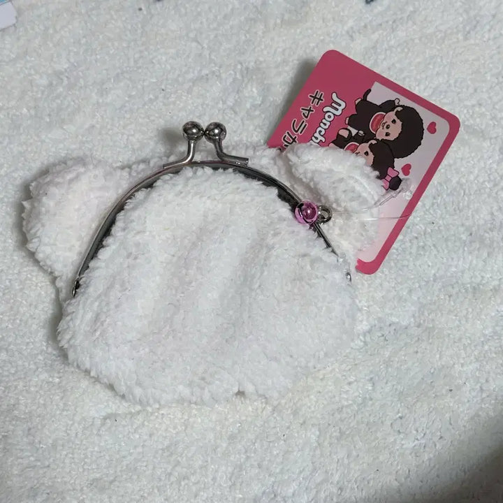 [BUNJANG] Monchhichi Gamaguchi Coin Purse / 몬치치 가마구치
