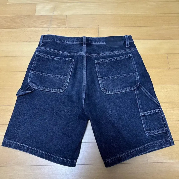 [BUNJANG] Supreme Handstyle Denim Painter Shorts Black 21SS / [32]슈프림 페인터 반바지-21SS