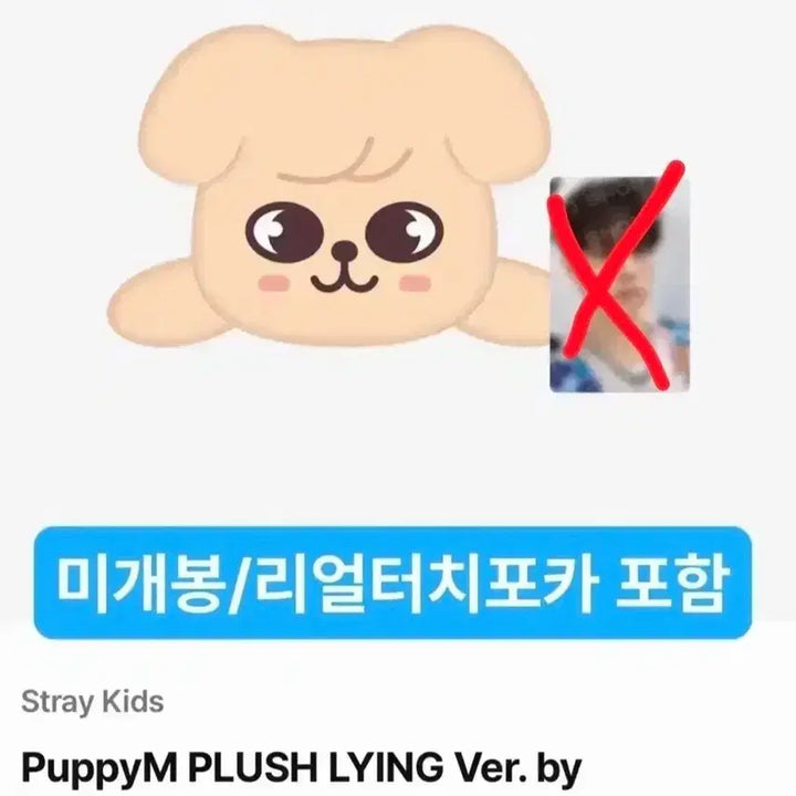 [BUNJANG] Stray Kids Seungmin Lying Puppy Plush / 라잉 퍼핌 스키주 나안아퍼핌 승민 스트레이키즈