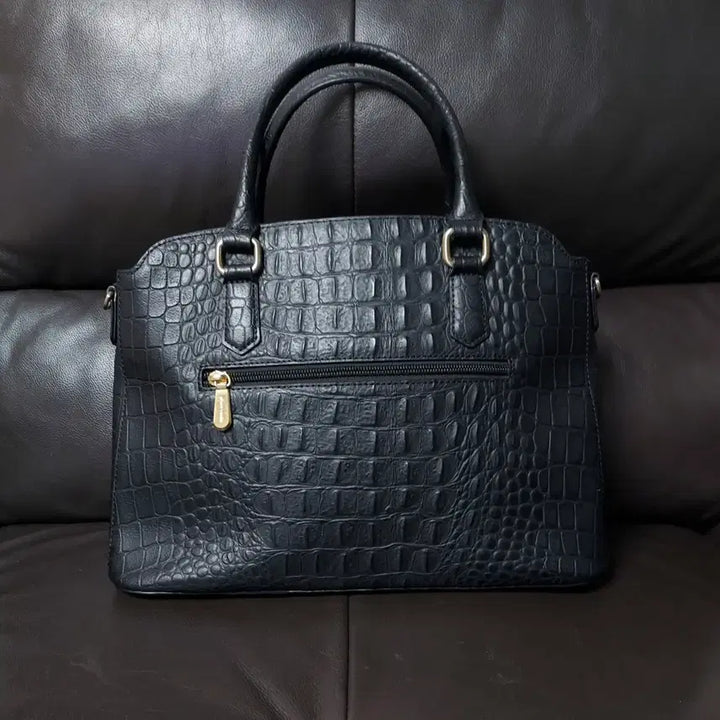 [BUNJANG] Pierre Cardin Crocodile Pattern Tote Bag / 피에르가르뎅 악어 패턴 토트백