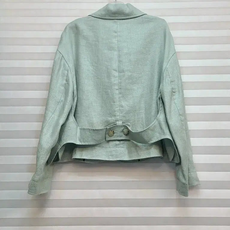 [SOLD OUT] 민트색 린넨 숏자켓