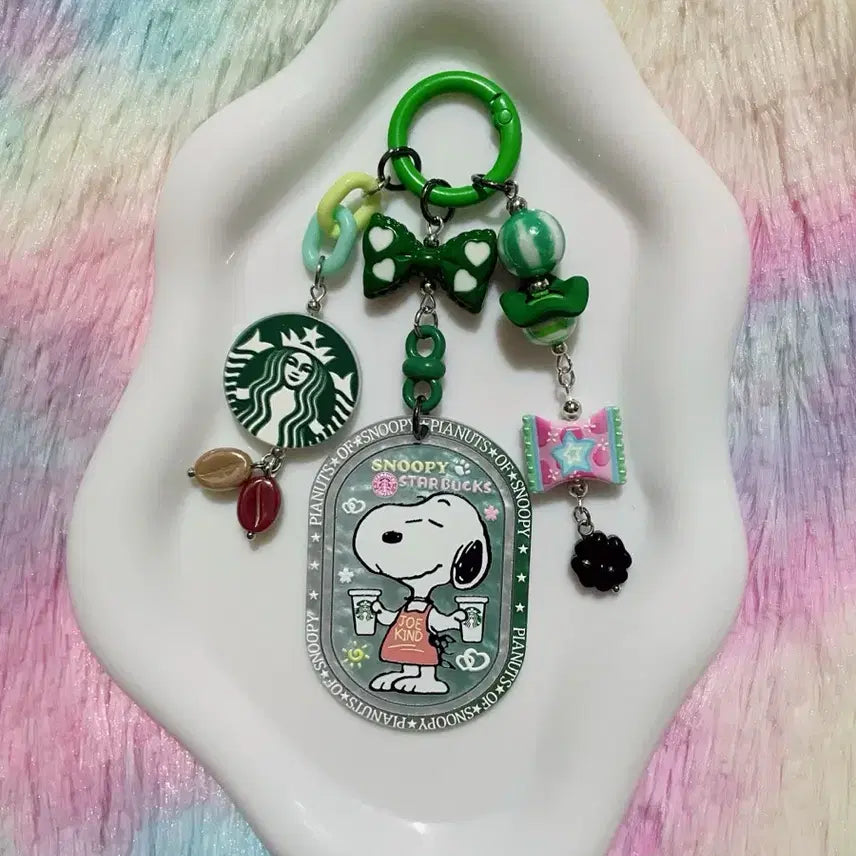 [BUNJANG] Starbucks Snoopy Keyring / 스타벅스 스누피 키링
