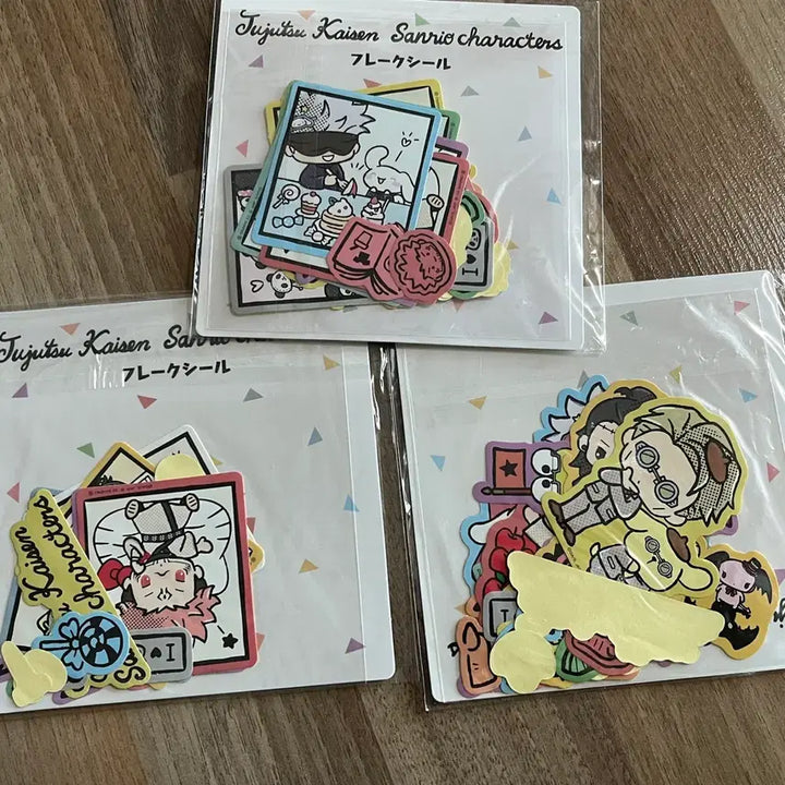 [BUNJANG] Jujutsu Kaisen Sanrio Collaboration Piece Sticker / 주술회전 산리오 콜라보 조각 스티커 판매합니다