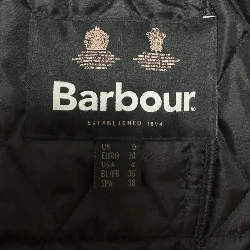 [BUNJANG] Barbour International Quilted Jacket Black / 바버 인터네셔널 퀼팅 자켓 블랙 여성용 LQU0316BK91