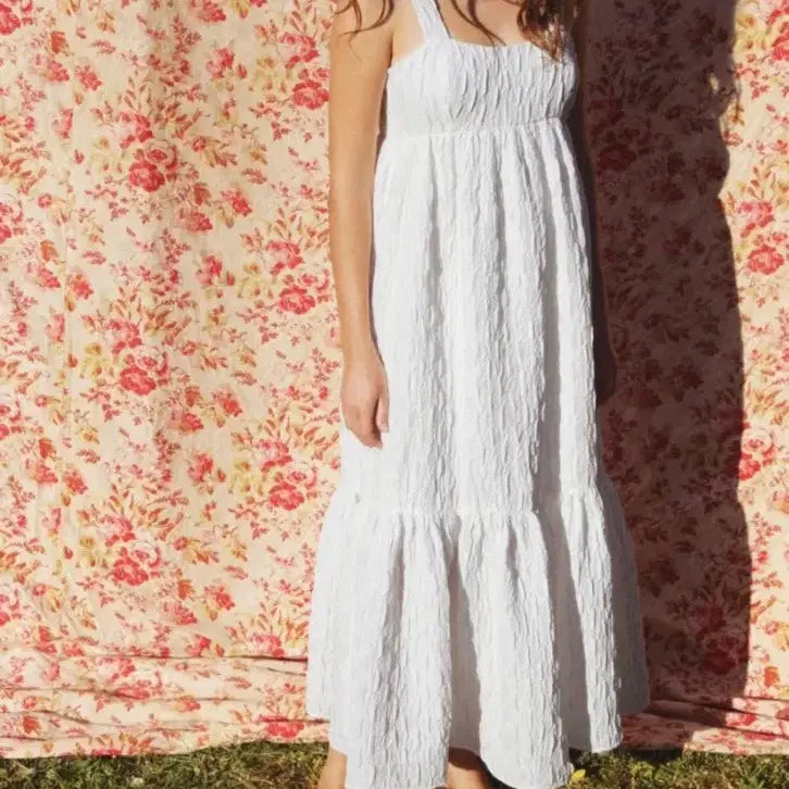 [BUNJANG] Zara Long Shirring Dress / 자라롱원피스