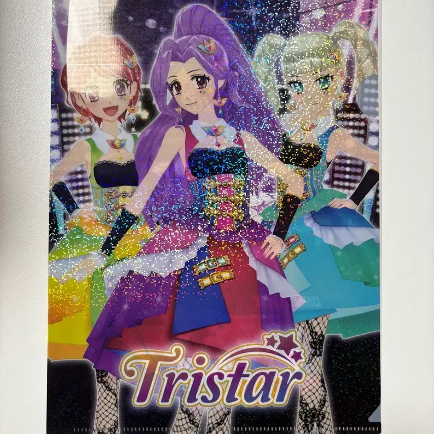 [BUNJANG] Aikatsu! Tri-Star Clear File / 아이엠스타 아이카츠 트라이스타 클리어 파일