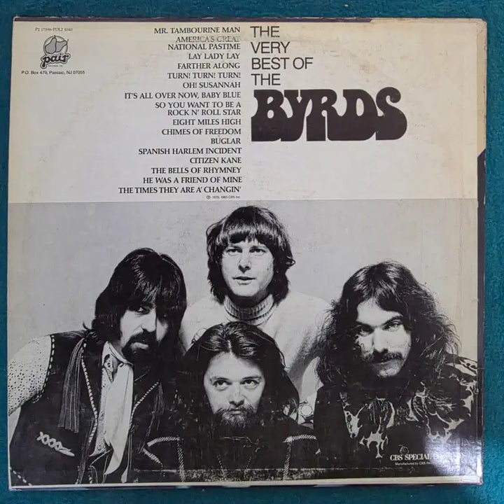 [BUNJANG] The Byrds The Very Best Of 2LP Vinyl Record / 버즈 The Very Best Of Byrds 2LP 원판