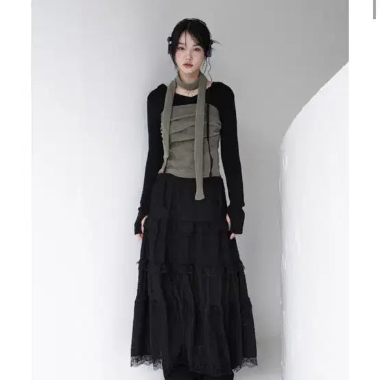 [BUNJANG] Unique Style Knit Top / 니트 탑