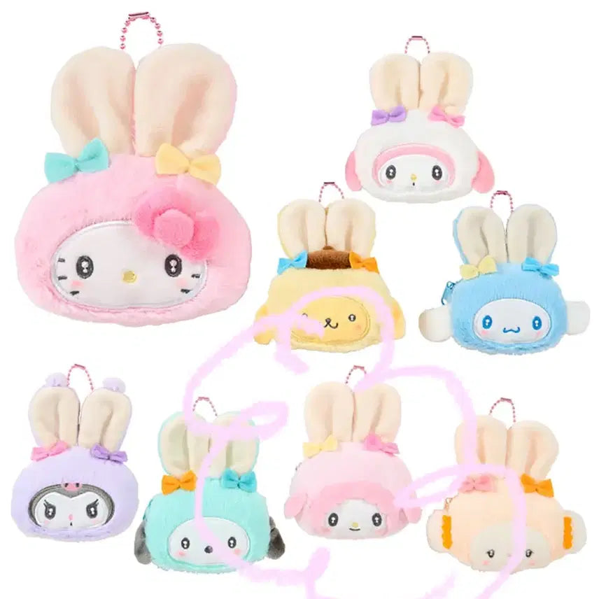 [BUNJANG] Sanrio My Sweet Piano Rabbit Mini Pouch Random Keyring / [피아노]산리오 통통 토끼 미니 파우치 랜덤 키링 마이 스위트 피아노
