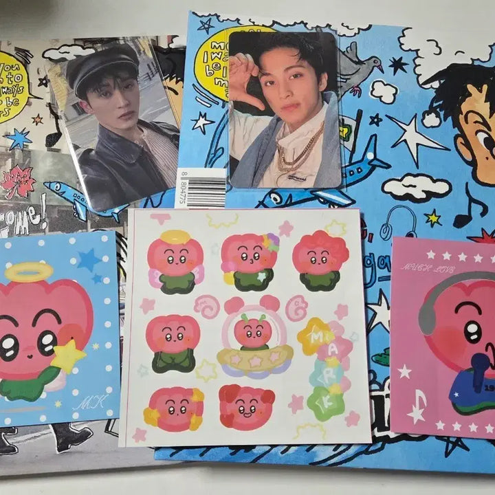 [BUNJANG] Mark Square Flap Version Bundle Set / 마크 솔로앨범 Square Flap Ver 포카 포함 일괄양도