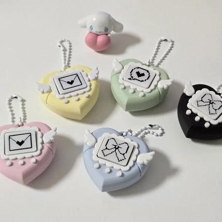 [BUNJANG] Black Heart Tamagotchi Clicker / 엔젤 하트 다마고치 클리커