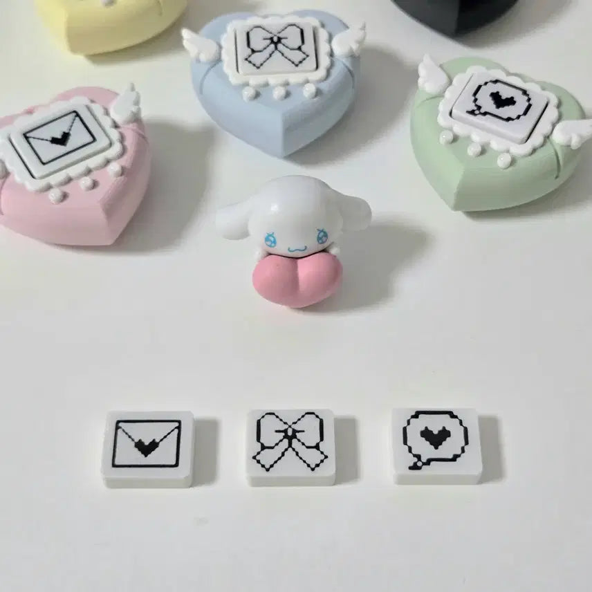 [BUNJANG] Black Heart Tamagotchi Clicker / 엔젤 하트 다마고치 클리커