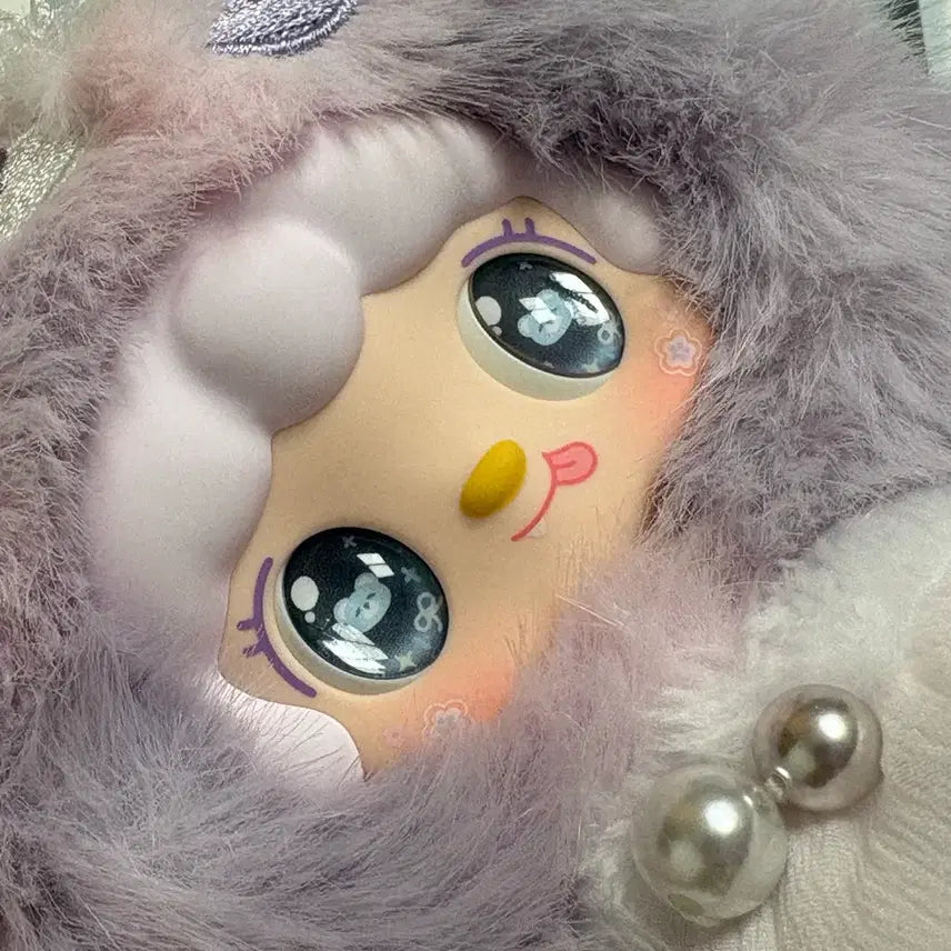 [BUNJANG] Baby Three Yooki Winter Sleep Doll Keyring / [정품] 베이비쓰리 유키 yooki 겨울잠 동면 인형키링 3눈 단순개봉