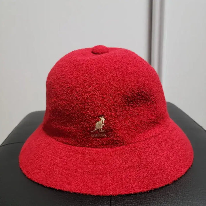 [BUNJANG] Kangol Bermuda Bucket Hat Red / 캉골 버뮤다 캐주얼 버킷햇 레드
