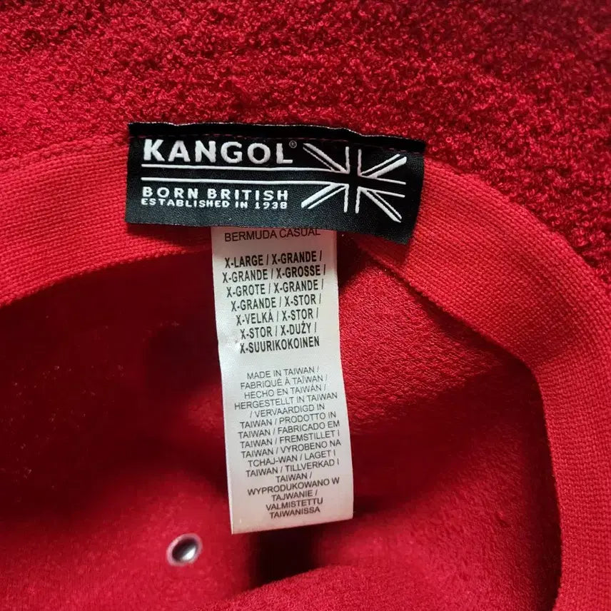 [BUNJANG] Kangol Bermuda Bucket Hat Red / 캉골 버뮤다 캐주얼 버킷햇 레드