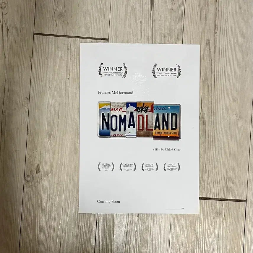 [BUNJANG] Nomadland Movie Poster / 영화 노마드랜드 포스터