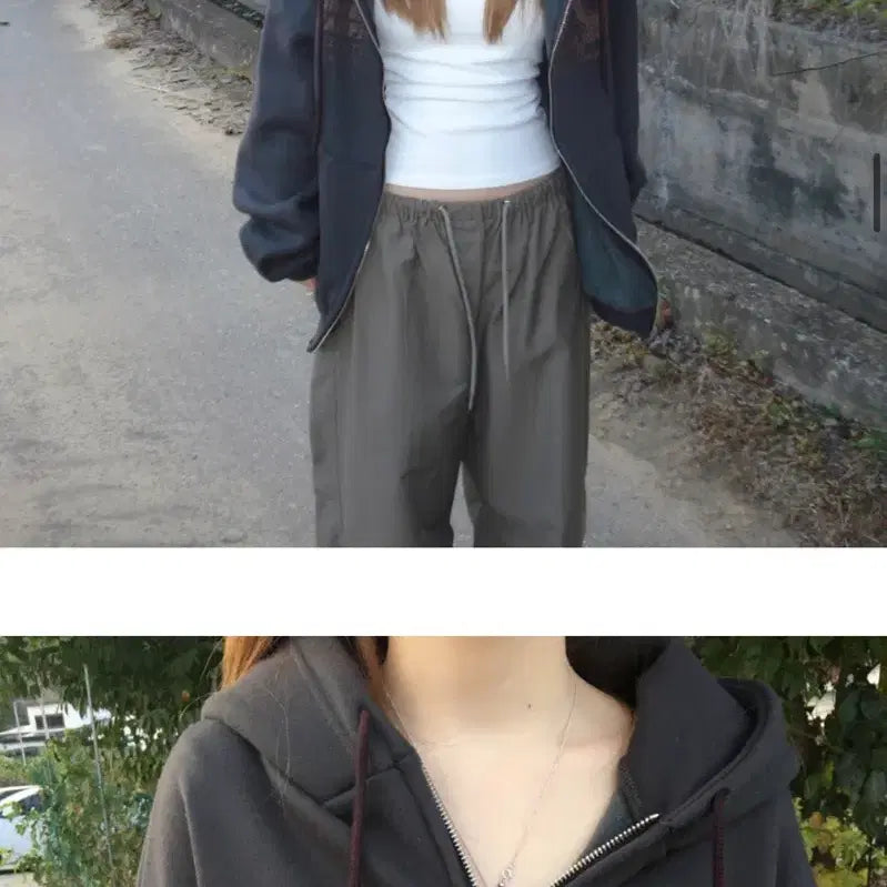 [SOLD OUT] 아워캐비넷 세컨드 후드 집업 second hood zip up