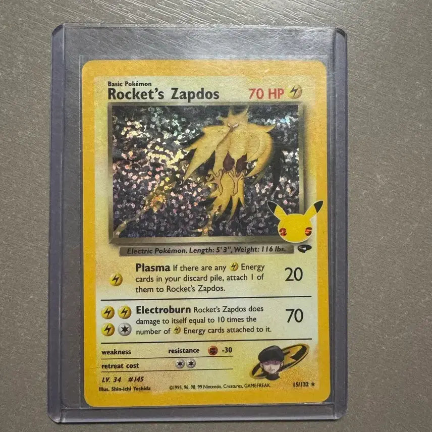 [BUNJANG] Pokemon Team Rocket Moltres Card / 포켓몬 카드 로켓단 썬더 미국판