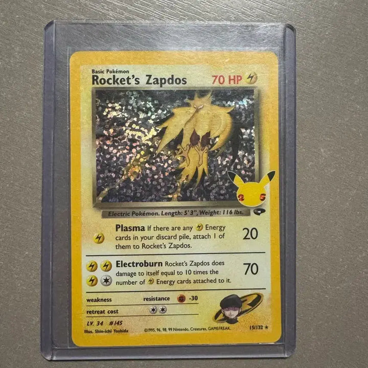 [BUNJANG] Pokemon Team Rocket Moltres Card / 포켓몬 카드 로켓단 썬더 미국판