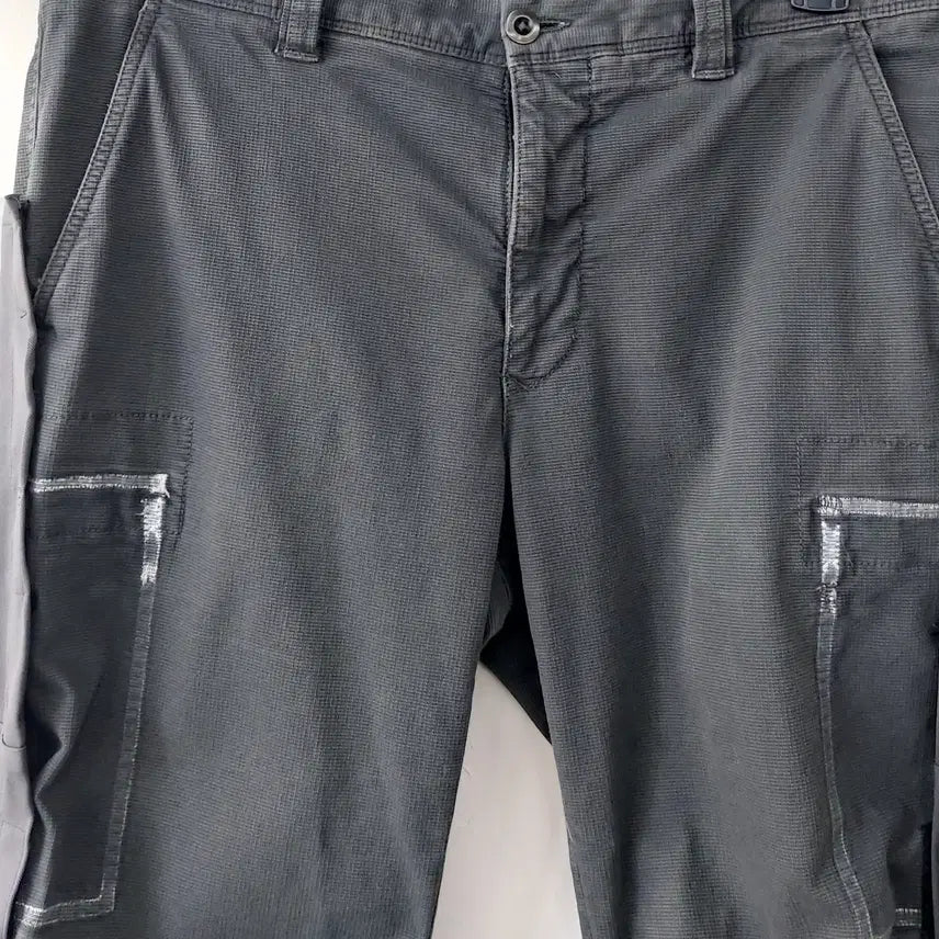 [BUNJANG] Incotex 34 Taped Fit Utility Cargo Pants Charcoal Grey / 인코텍스 34 테입드핏 유틸리티 카고팬츠. CG. A