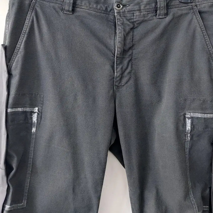 [BUNJANG] Incotex 34 Taped Fit Utility Cargo Pants Charcoal Grey / 인코텍스 34 테입드핏 유틸리티 카고팬츠. CG. A