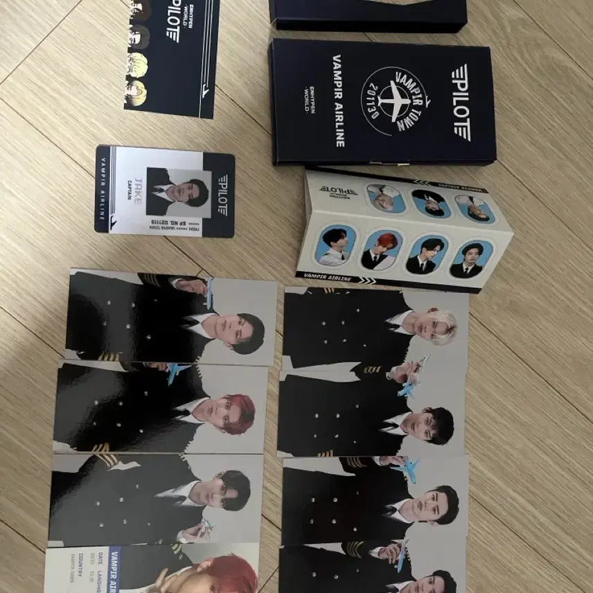 [BUNJANG] ENHYPEN PILOTE Photocard Goods Set / 엔하이픈 ENHYPEN PILOTE 포토카드 굿즈 세트