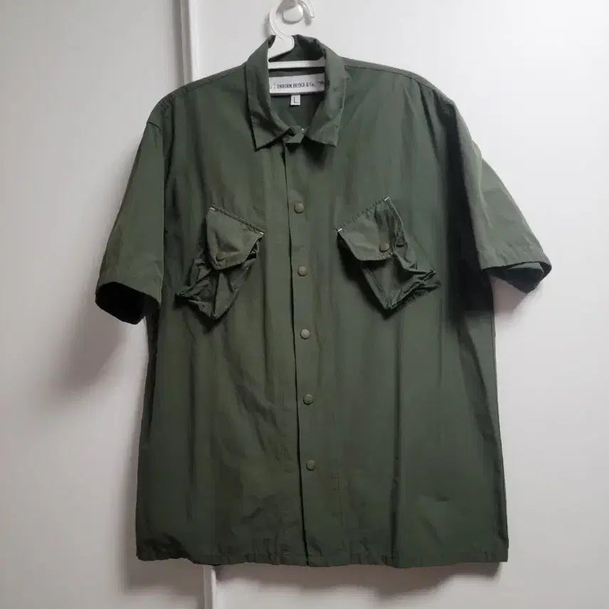 [BUNJANG] Uniform Bridge Short Sleeve Shirt Jacket L / 유니폼브릿지  반팔 셔츠 자켓 L