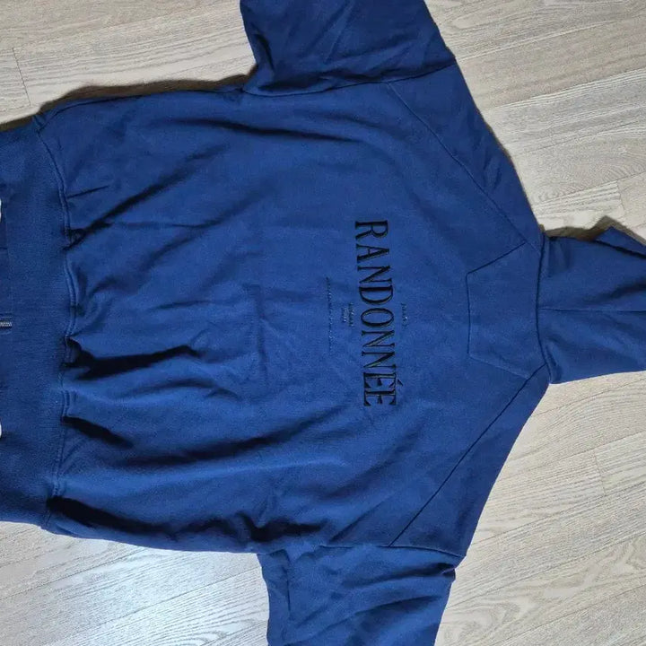 [BUNJANG] Juun.J Navy Hooded Zip-Up Hoodie / 준지 후드 집업