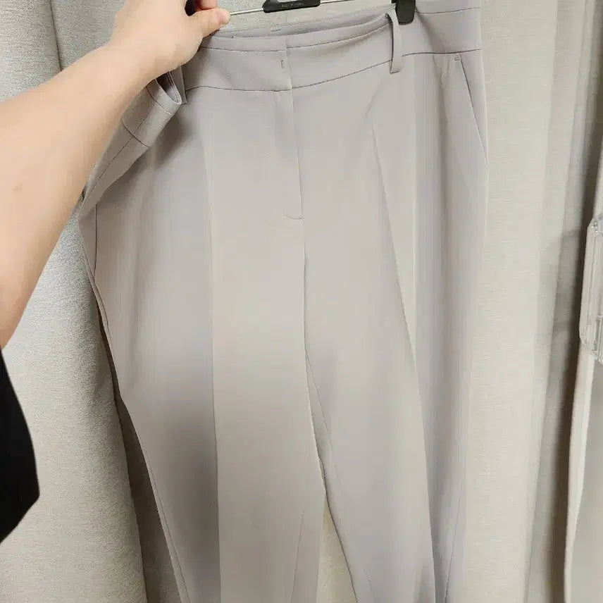 [BUNJANG] Essolezia Light Gray Slacks 77 / 에스쏠레지아 라이트그레이 슬랙스 77