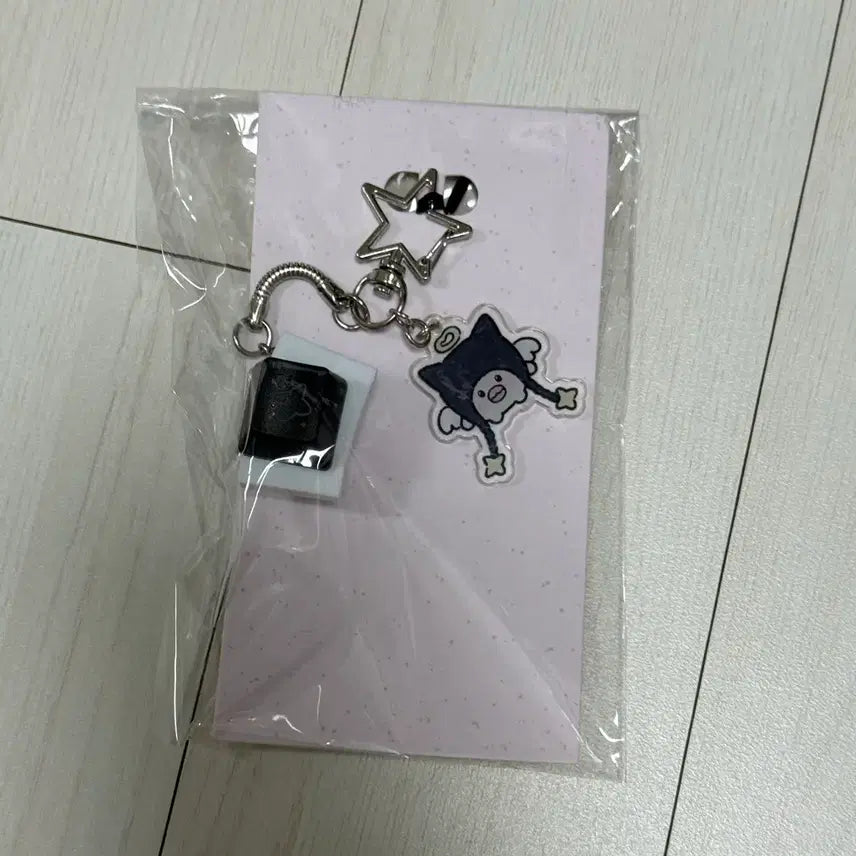 [BUNJANG] Xdinary Heroes Gaon X-Monsters Ji-deok Keycap and Keyring Set / 엑디즈 가온 엑몬즈 지덕 키캡키링 새상품키보드캡키링