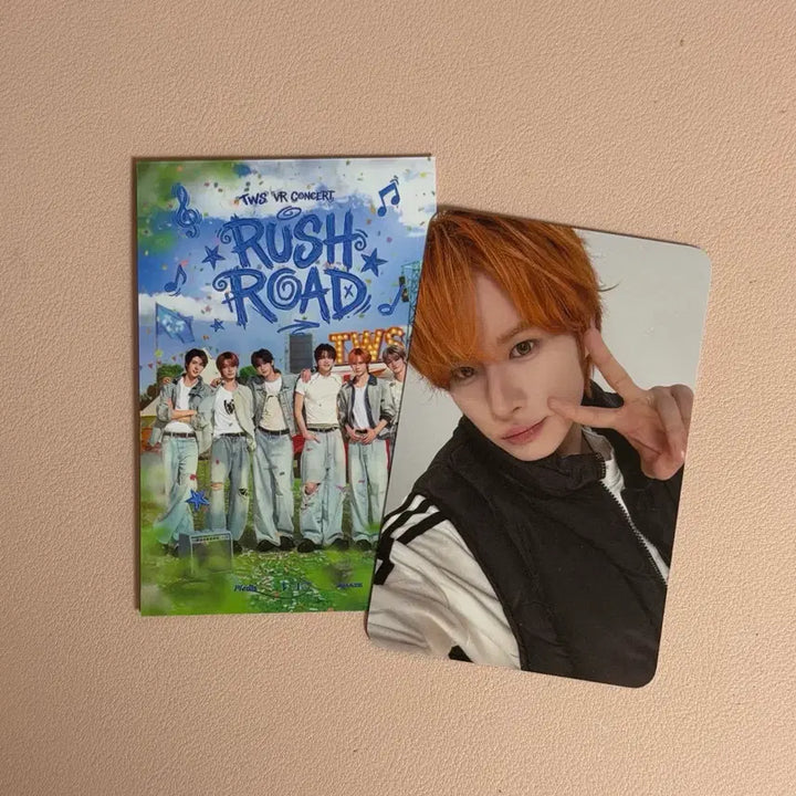 [BUNJANG] TWS Kyungmin Rush Hour VR POB Photocard / 투어스 러쉬로드 vr 특전 포카 포토카드 경민