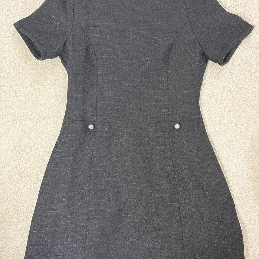 [SOLD OUT] 달트 메리유 트위드 원피스 블랙 M