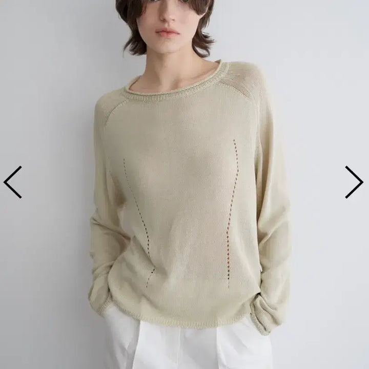 [BUNJANG] Port Of Call Carrie Boat Neck Pullover Sage / 포트오브콜 carrie boat neck pullover (세이지)