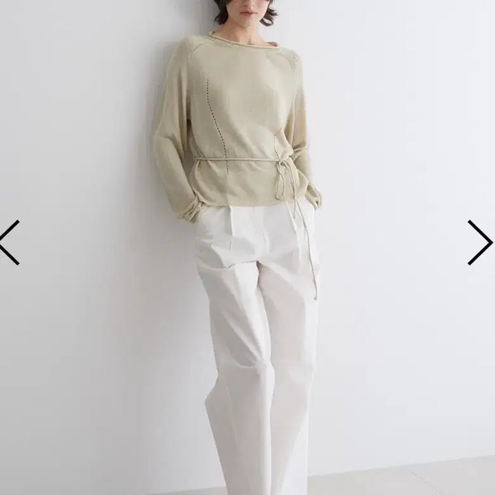 [BUNJANG] Port Of Call Carrie Boat Neck Pullover Sage / 포트오브콜 carrie boat neck pullover (세이지)