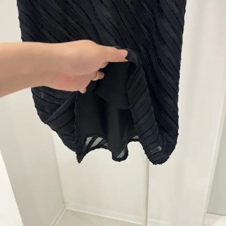 [BUNJANG] Black Midi Skirt / 블랙 미디스커트