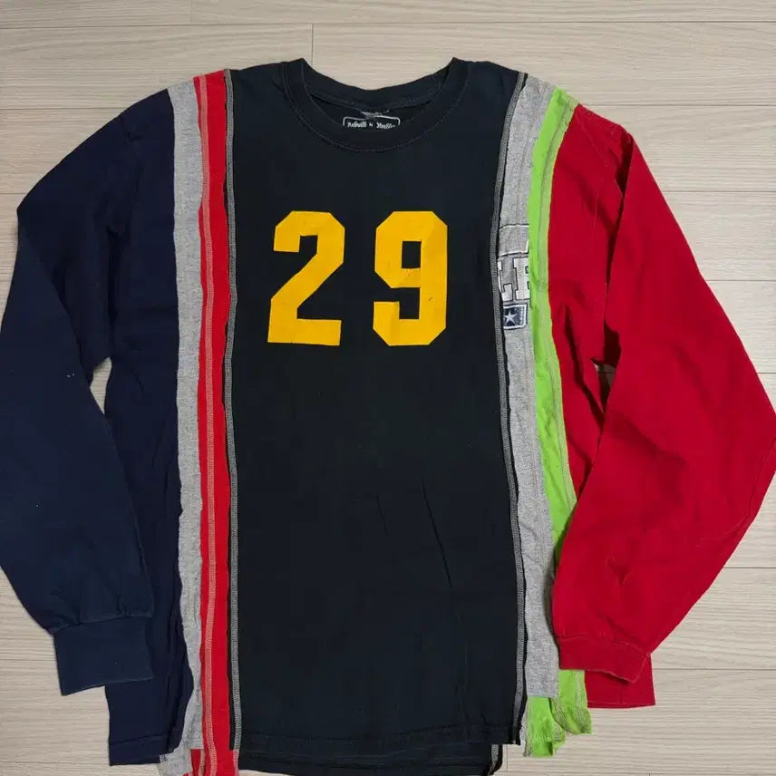 [BUNJANG] Needles Rebuild 62 Long Sleeve T-shirt / [L] 니들스 리빌즈 긴팔