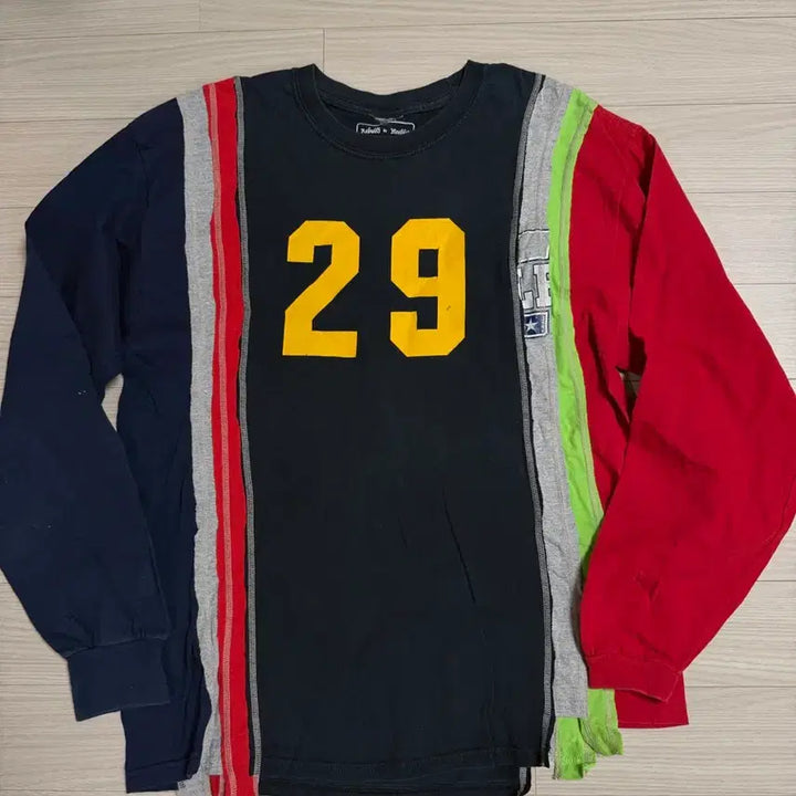 [BUNJANG] Needles Rebuild 62 Long Sleeve T-shirt / [L] 니들스 리빌즈 긴팔