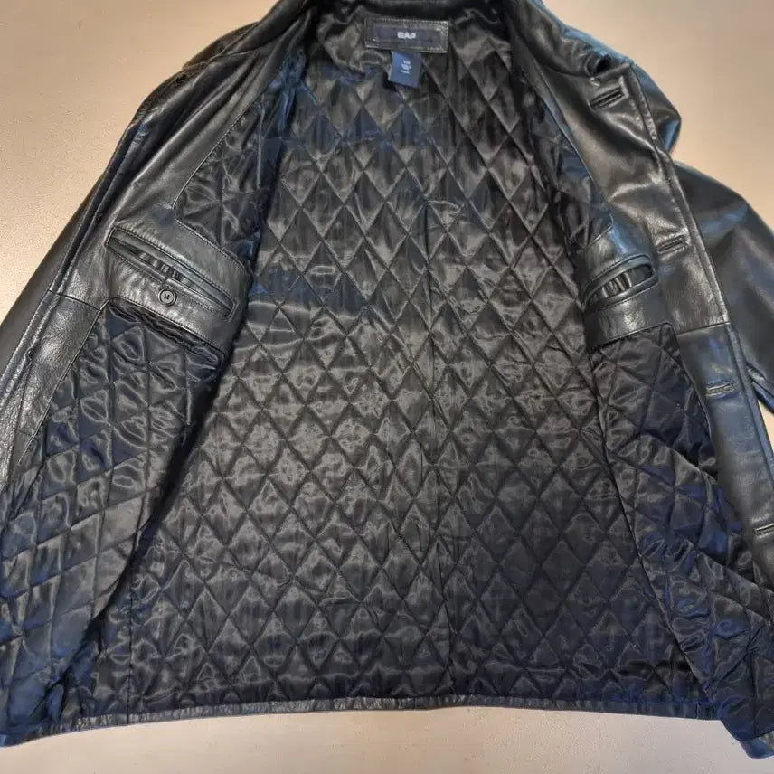 [BUNJANG] Gap Old Gap Leather Car Coat L / 갭 올드갭 gap 레더 가죽 카코트 L