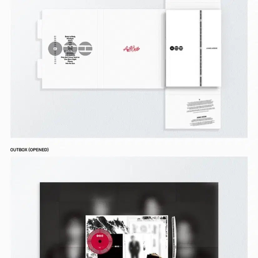 [SOLD OUT] 개봉) 방탄소년단 아리랑 앨범 리빙 레전드